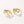 VFE0498 Slithering Snake Hoop Earrings With Moonstone