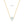 VFX0381 Single Bead Floating Opal Pendant Necklace