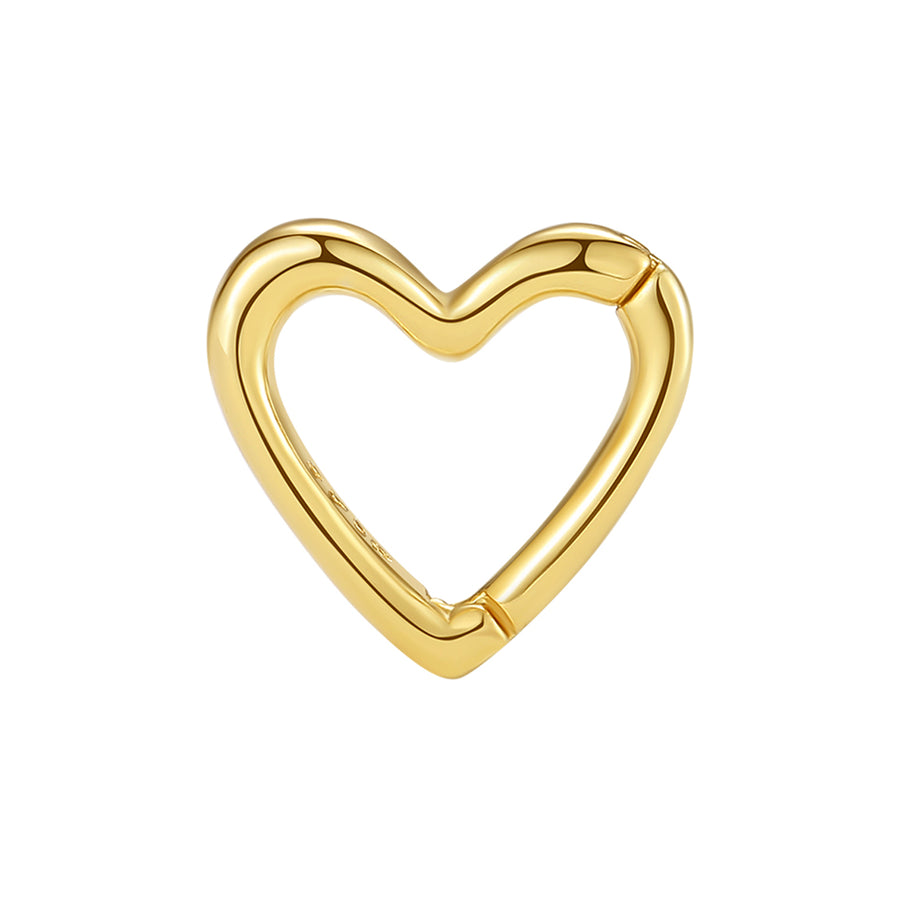 VFD0505 Heart Push Invisible Necklace Clasp Buckle