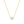 VFX0381 Single Bead Floating Opal Pendant Necklace