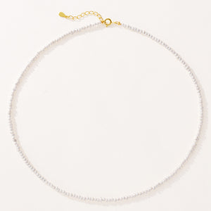 FX0729 925 Sterling Silver Freshwater Pearl Necklaces