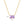 VFX0486 Plump Double Oval Crystal Necklace