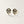 FE2775 925 Sterling Silver Colorful Enamel Melting Emiley Stud Earring