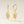 FE2149 925 Sterling Silver Water Drop Totem Dangle Earrings