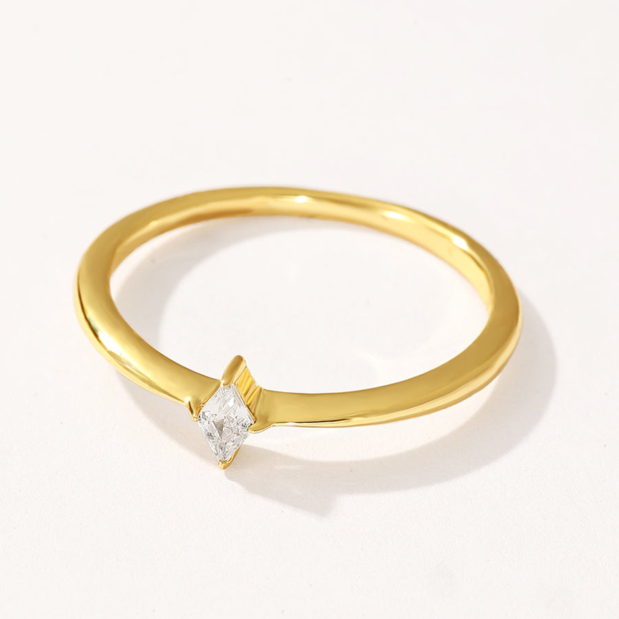 VFJ0349 Minimal CZ Women Ring