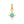 VFD0490 Turquoise Northern Star Diy Necklace Charm Pendants