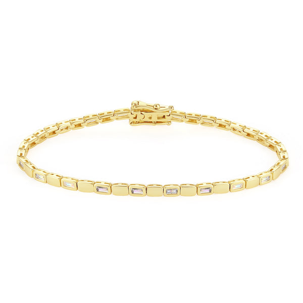 BVFS1038 Geometric Tennis Bracelet