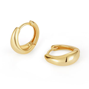 VFE0431  Chunky Bold Huggie Hoop Earrings