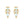 VFE0395 Opal Stud Earrings