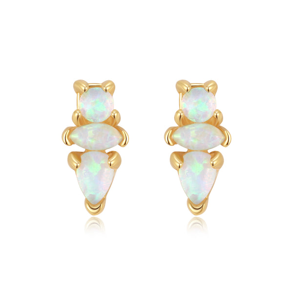 VFE0395 Opal Stud Earrings