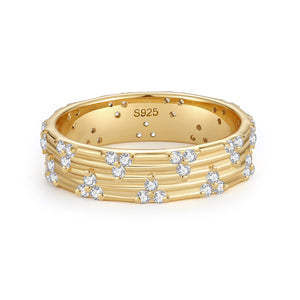 VFJ0496 CZ Wide Band Ring