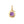 VFD1452 Hexagonal Birthstone Charm