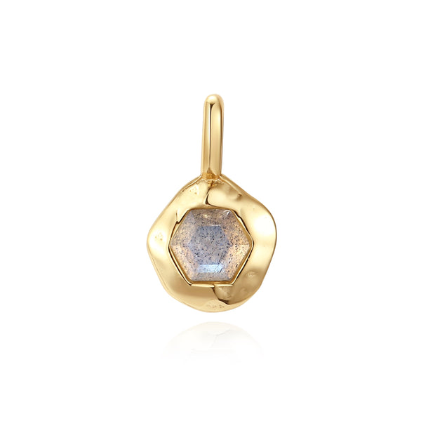 VFD1452 Hexagonal Birthstone Charm