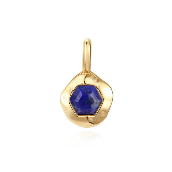 VFD1452 Hexagonal Birthstone Charm