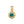 VFD1451  Hexagon Birthstone Charm