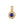 VFD1451  Hexagon Birthstone Charm