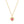 VFX1454 Hexagonal Birthstone Pendant Necklace