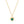 VFX1454 Hexagonal Birthstone Pendant Necklace