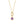 VFX1455 Hexagonal Honeycomb Double-Layer Necklace