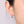 FE2035 925 Sterling Silver Birstone Zirconia Oval Hoop Earrings