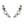FE0302 925 Sterling Silver Climber Zircon Earrings