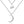 YX1356 925 Sterling Silver I love you to the moon necklace