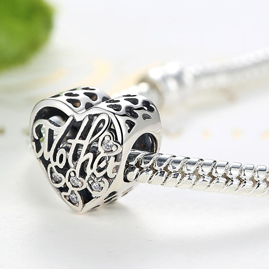 PY1392 925 Sterling Silver Best Gift for MOTHER Charm