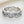 YJ1185 925 Sterling Silver Braided Twisted Pave CZ Silver Ring