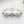 YJ1194 925 Sterling Silver Sparkling Bow Knot Stackable Ring