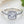YJ1161  925 Sterling Silver Solid Simulated Diamond Ring