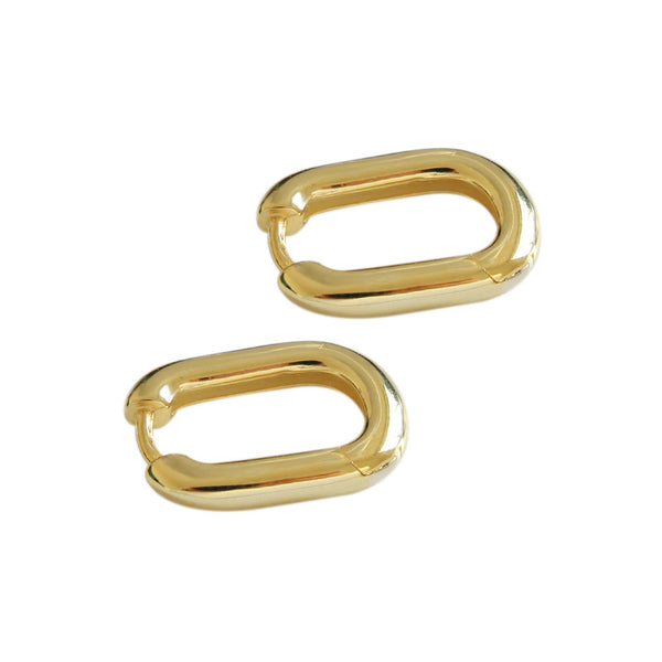 RHE1025 Geometry Oval Hoops