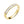 FJ0454 925 Sterling Silver Bold Half Diamond Baguette Ring