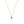 FX0673 Single Turquoise Necklace