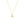 FX0426 925 Sterling Silver Botanist Zircon Pendant Necklace