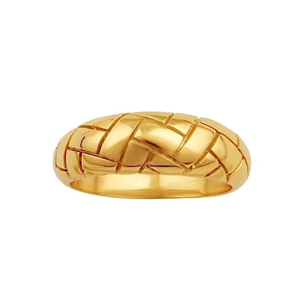 FJ0289 925 Sterling Silver Special Textured Ring