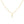 FX0402 925 Sterling Silver Mini Pendant Necklace