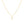 FX0042 925 Sterling Silver Double Diamond Necklace