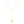 FX0051 925 Sterling Silver basic circle lariat necklace