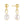FE1717 925 Sterling Silver  Freshwater Pearl Earrings