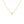 FX0404 925 Sterling Silver Zircon Charm Necklace