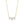 FX0854 Pear Shape CZ Tiro Women Necklace