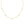 FX0442 925 Sterling Silver Bezel Baguette Zircon Necklace