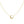 FX0560 925 Sterling Silver Crescent Pendant Necklace