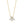FX0853 925 Sterling Silver Sparkle Cubic Zirconia Women Necklace