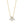 FX0853 925 Sterling Silver Sparkle Cubic Zirconia Women Necklace
