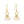 FE1691 925 Sterling Silver Baroque Pearl Earring