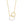 FX0845 Frehwater Pearl Interlock Circle Necklace
