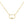 FX0228 925 Sterling Silver Gold Chain Necklace
