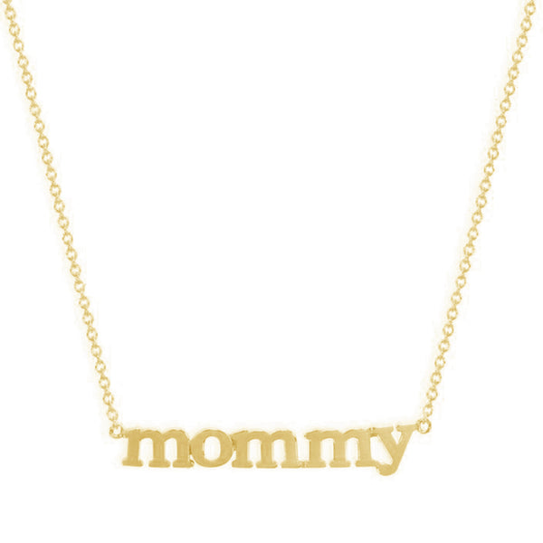 FX0488 925 Sterling Silver Mommy Necklace