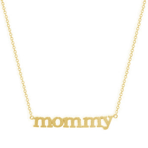 FX0488 925 Sterling Silver Mommy Necklace